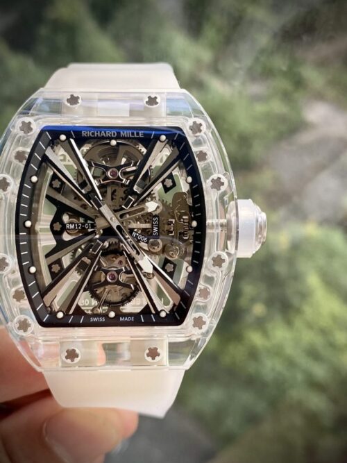 Richard Mille RM12-01 Tourbillon Sapphire Rubber Strap 44mm - Image 2