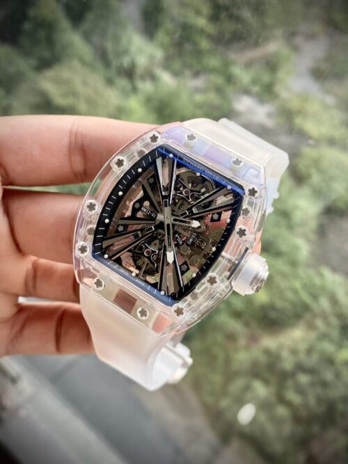 Richard Mille RM12-01 Tourbillon Sapphire Rubber Strap 44mm - Image 3