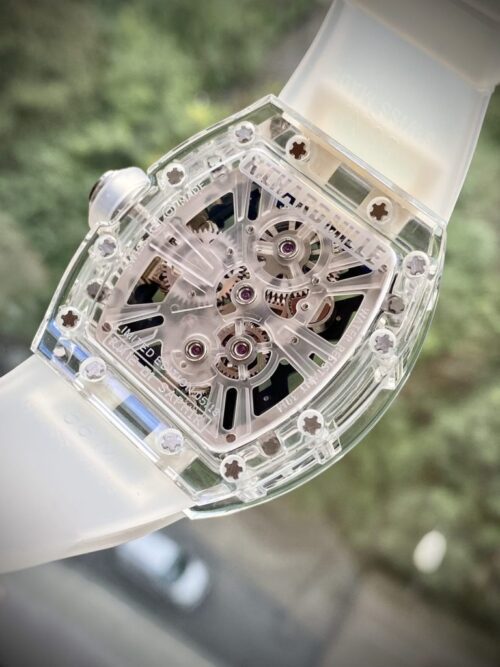 Richard Mille RM12-01 Tourbillon Sapphire Rubber Strap 44mm - Image 7