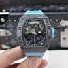 Richard Mille RM35-02 Custom Full Carbon Case Blue BBR