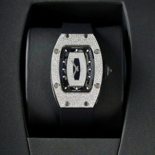 Richard Mille RM007 with Custom Moissanite Diamonds 36mm