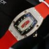 Richard Mille RM007 with Custom Moissanite Diamonds Red 36mm - Image 3