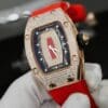 Richard Mille RM007 with Custom Moissanite Diamonds Red 36mm - Image 4