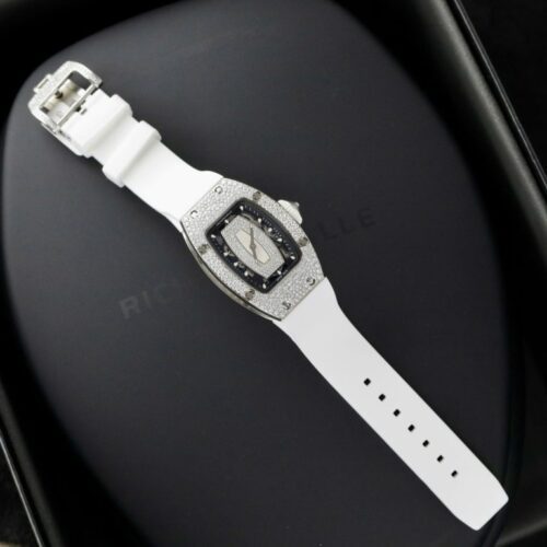 Richard Mille RM007 White Custom Full Moissanite Diamonds