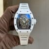Richard Mille RM055 Bubba Watson Ceramic White with Black Dial, BBR Factory