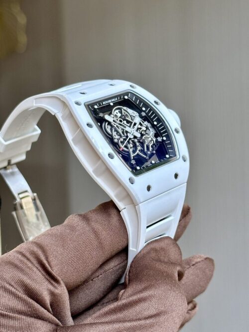 Richard Mille RM055 Bubba Watson Ceramic White with Black Dial, BBR Factory - Image 4