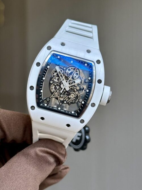 Richard Mille RM055 Bubba Watson Ceramic White with Black Dial, BBR Factory - Image 5