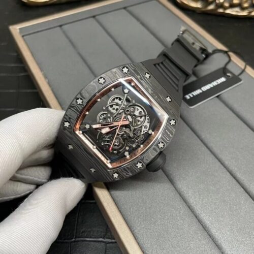 Richard Mille RM055 Carbon NTPT 1:1 Watch Black BBR 45mm - Image 5