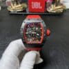 Richard Mille RM055 Carbon NTPT 1:1 Watch Red BBR 50mm
