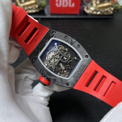 Richard Mille RM055 Carbon NTPT 1:1 Watch Red BBR 45mm - Image 5