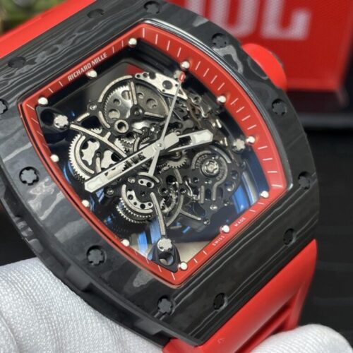 Richard Mille RM055 Carbon NTPT 1:1 Watch Red BBR 45mm - Image 6