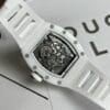 Richard Mille RM055 Full Carbon White Rubber Strap BBR 50mm - Image 5