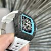 Richard Mille RM055 Full Carbon White Rubber Strap BBR 50mm - Image 2
