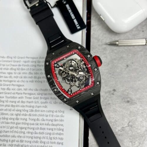 Richard Mille RM055 1:1 Black BBR Factory 50mm
