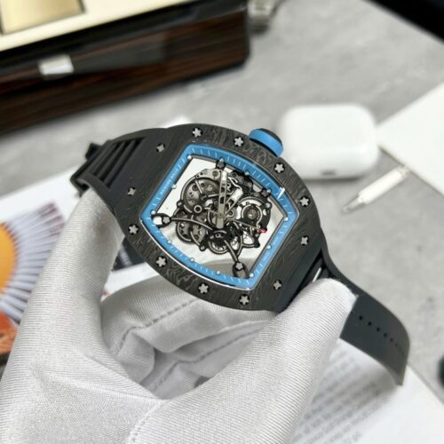 Richard Mille RM055 Full Carbon Case with Rubber Strap - Image 2