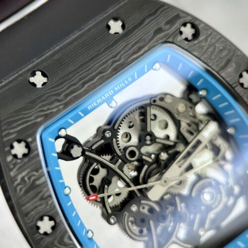 Richard Mille RM055 Full Carbon Case with Rubber Strap - Image 3