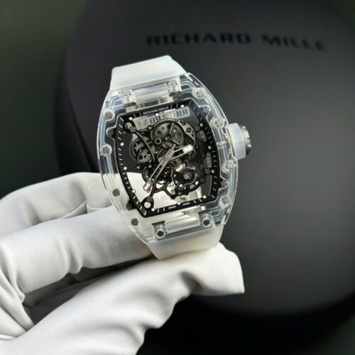 Richard Mille RM055 Sapphire Crystal with Rubber Strap - Image 2