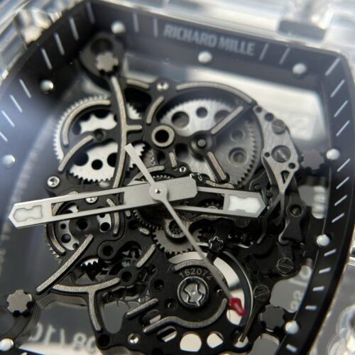 Richard Mille RM055 Sapphire Crystal with Rubber Strap - Image 9