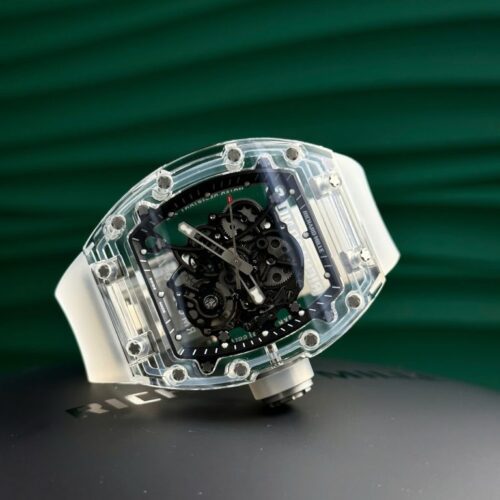 Richard Mille RM055 Sapphire Crystal with Rubber Strap - Image 3