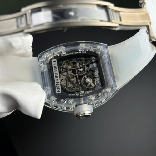 Richard Mille RM055 Sapphire Crystal with Rubber Strap - Image 7