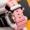 Richard Mille RM07-01 Ceramic with Pink Rubber Strap - Image 6