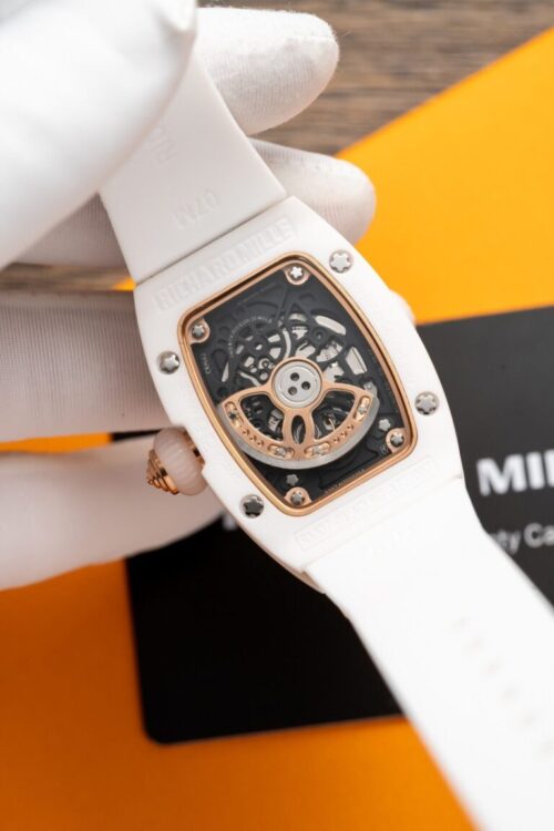 Richard Mille RM07-01 with Diamonds and White Ceramic Case - Image 4