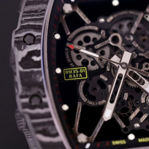 Richard Mille RM35-01 Carbon Case with Fabric NATO Strap - Image 5