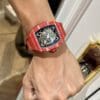 Richard Mille RM35-02 Carbon Fiber Red 1:1 Watch 45mm - Image 3