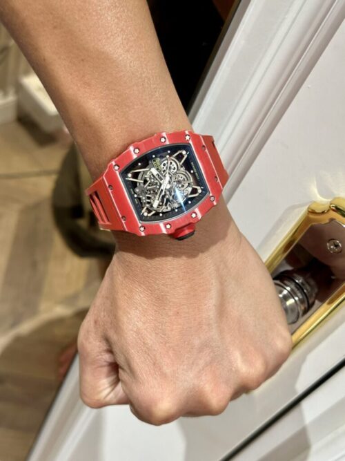 Richard Mille RM35-02 Carbon Fiber Red 1:1 Watch 45mm - Image 3