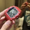 Richard Mille RM35-02 Carbon Fiber Red 1:1 Watch 45mm - Image 4