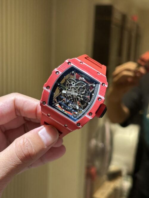 Richard Mille RM35-02 Carbon Fiber Red 1:1 Watch 45mm - Image 2