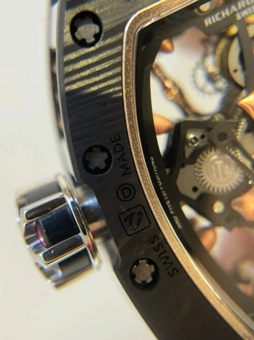 Richard Mille RM66 Custom Tourbillon Carbon 18K Gold Wrapped VIP - Image 5