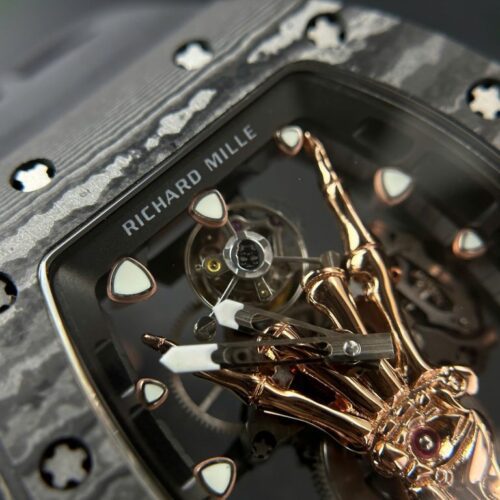 Richard Mille RM66 Flying Tourbillon Carbon Watch 42.7×49.9mm - Image 2