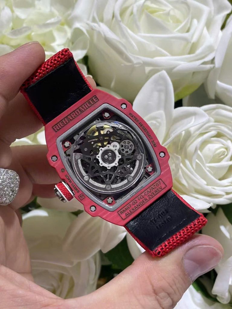 Richard Mille RM67-02 Red Carbon Watch - Image 6