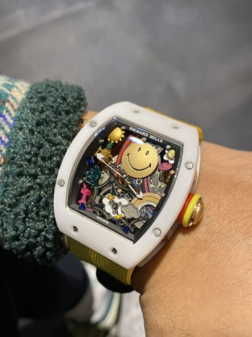 Richard Mille RM88 Smiley White Ceramic 42mm - Image 3