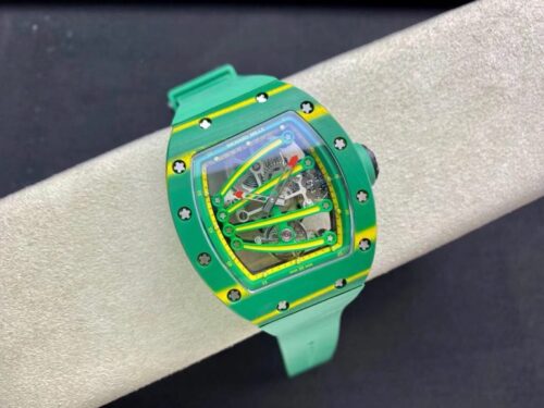 Richard Mille RM59-01 Yohan Blake Tourbillon Carbon Green 43x50mm