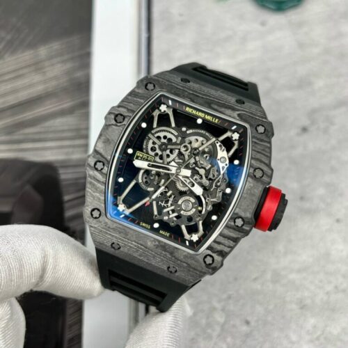 Richard Mille RM35-01 Full Carbon Rubber Strap BBR Factory 44mm - Image 3