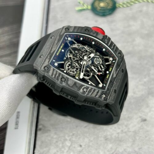 Richard Mille RM35-01 Full Carbon Rubber Strap BBR Factory 44mm - Image 2