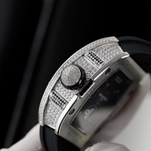 Richard Mille RM51 1:1 Watch With Full Diamond 40mm - Image 4