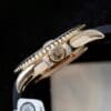 Rolex Yacht-Master Replica Watches Gold Wrapped + Moissanite Diamonds Hong Kong 40mm - Image 8