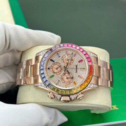 Rolex Cosmograph Daytona 116595 Rainbow Replica Watch BT Factory 40mm - Image 4