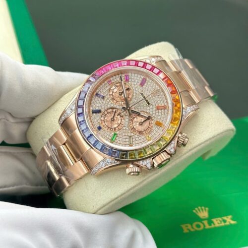 Rolex Cosmograph Daytona 116595 Rainbow Replica Watch BT Factory 40mm - Image 3