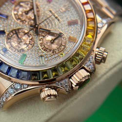 Rolex Cosmograph Daytona 116595 Rainbow Replica Watch BT Factory 40mm - Image 6