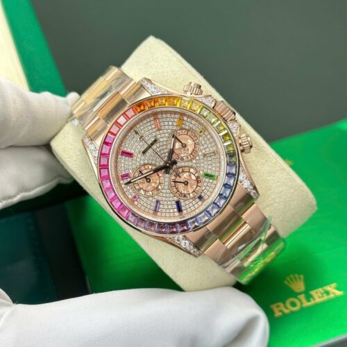 Rolex Cosmograph Daytona 116595 Rainbow Replica Watch BT Factory 40mm - Image 2