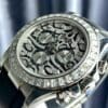 Rolex Cosmograph Daytona Eye Of The Tiger Moissanite Baguette Diamonds 40mm - Image 3