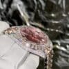 Rolex DateJust With Full Moissanite Diamond Pink Dial 41mm - Image 4