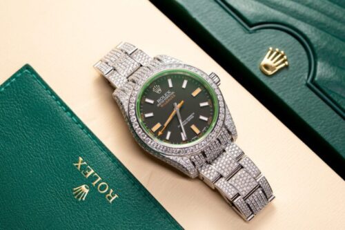 Rolex With Moissanite Diamond Hong Kong 41mm - Image 2