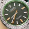 Rolex With Moissanite Diamond Hong Kong 41mm - Image 4