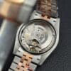 Rolex DateJust Dial Chocolate Replica Watch Custom Gold Wrapped GM Factory 41mm - Image 4