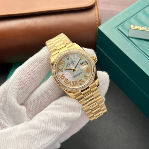 Rolex DateJust Mother Of Pearl Dial With Diamonds 36mm - Image 2